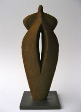 wächter | terracotta, rost | 37 cm