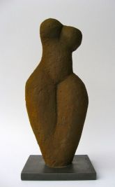 torso| terracotta, rost | 27 cm