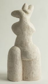 schwangere | gipsmodel | 31x15x12 cm