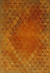 gaba | spachtelmasse, rost auf leinwand | 120x80 cm