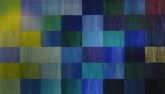 grün-blau | papier, pigmente | 145x290 cm